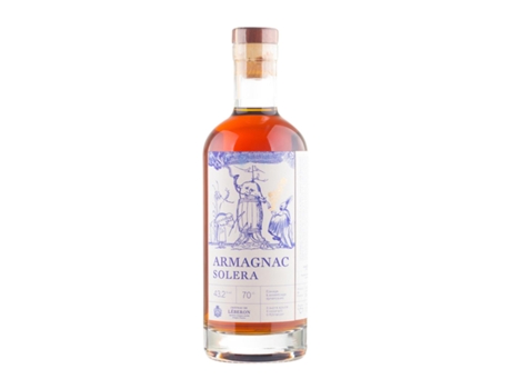 Armagnac CHÂTEAU DE LEBERON Solera San Colombano e Ugni Blanco Bas Armagnac (0.7 L - 1 Unidade)