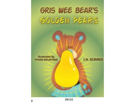 Livro Gris Wee Bear’s Golden Pears de J N Scribes (Inglês)