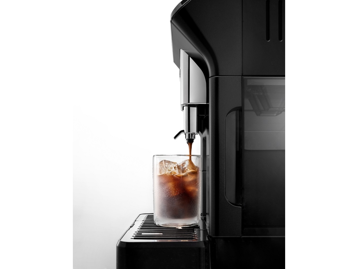 Cafetera superautomática  De'Longhi Eletta Explore Cold Brew ECAM450.65.S,  Molinillo integrado, Táctil, Bebidas frías calientes, 1450W, 19bar, Plata