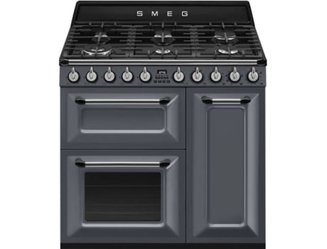 Fogão SMEG Victoria TR93GR (159 L - Gás Natural - Slate Grey)