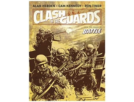 Livro Clash of the Guards de Alan Hebden (Inglês)