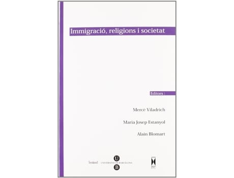 Livro Immigracio, Religions I Societat de Merce Viladrich (Ed) (Espanhol)