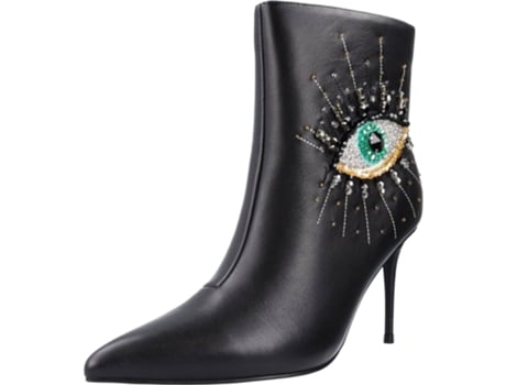 Sapatos de Mulher KURT GEIGER LONDON Belgravia Eye Ankle Pele Preto (39)