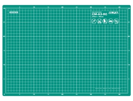 Placa De Corte Olfa-Cm-A2-Rc-2 Mm Tamanho Grande (600 X 430 Mm)