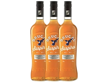 Rum Brugal Suspiro Añejo 70 cl (Caixa de 3 unidades)