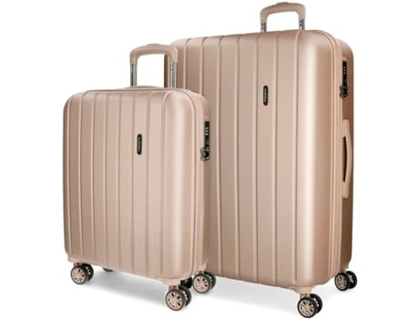 Conjunto de Malas de Viagem MOVOM Wood (119 L - Bege)