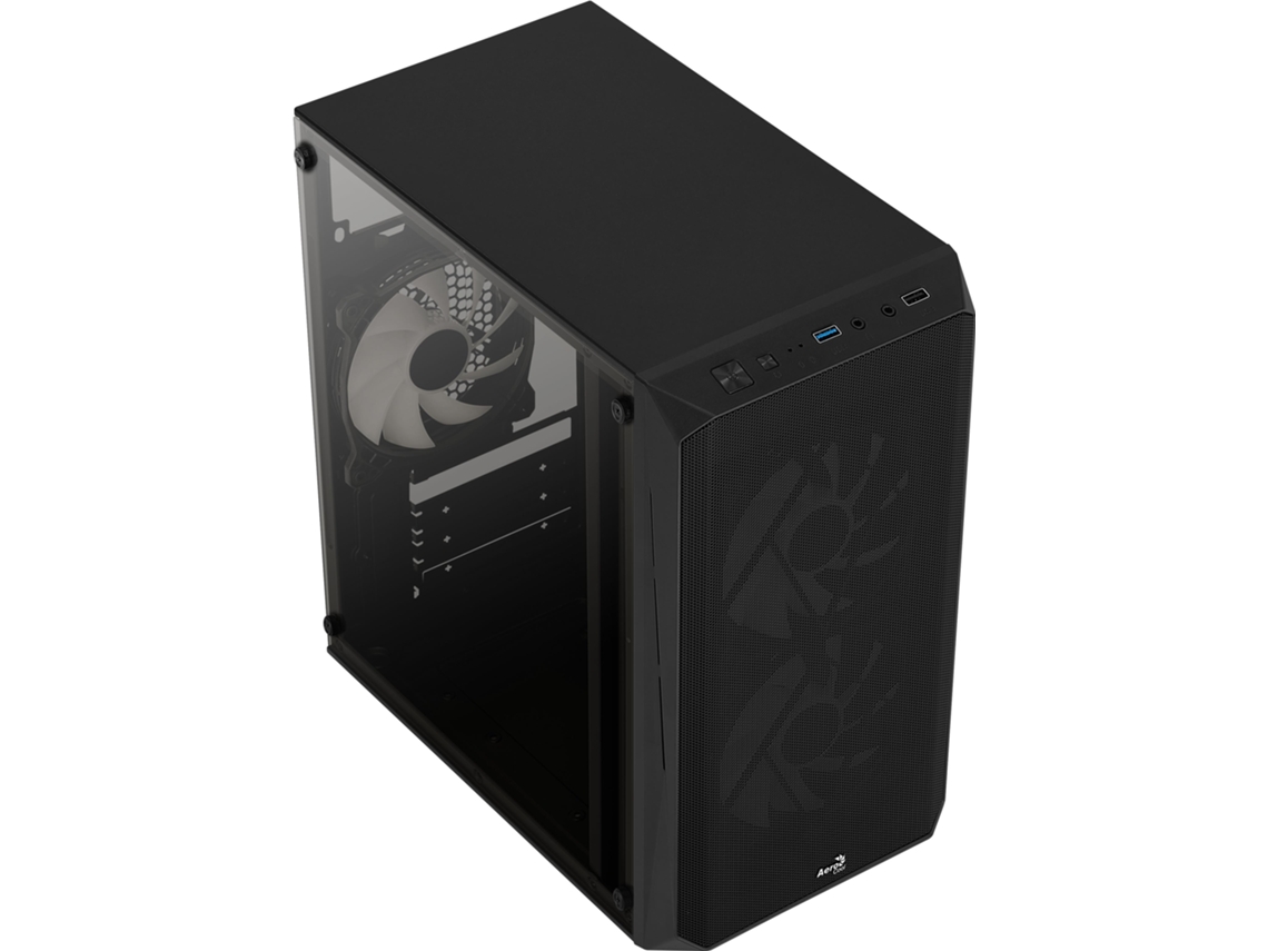 Caixa PC AEROCOOL NA (Mini ATX Tower - Preto)