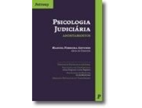 Livro Psicologia Judiciaria de Antunes, Manuel Ferreira .