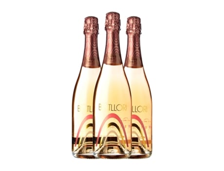 Espumante rosé FINCA BATLLORI Rosat Pinot Preto Brut Cava (0.75 L - 3 Unidades)