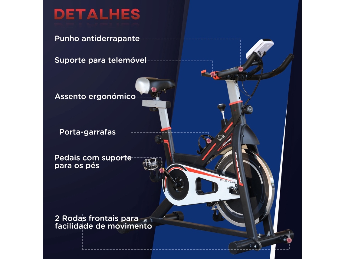 Bicicleta discount estática profit