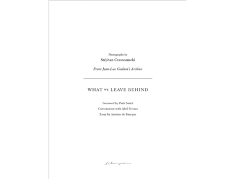 Livro What We Leave Behind de Crasneanscki Stephan (Inglês - Capa Dura)