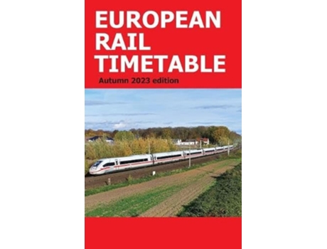 Livro European Rail Timetable Autumn 2023 de Chris Woodcock (Inglês)