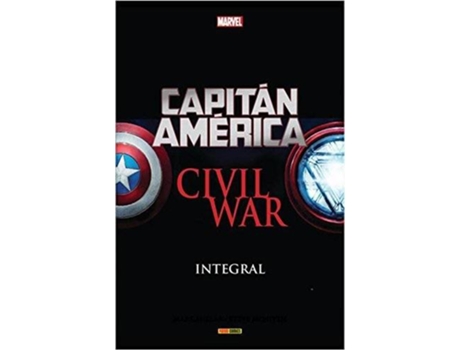 Livro Capitan America: Civil War -Integral- de Brubaker (Espanhol)