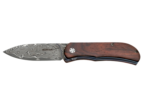 Faca Boker Plus 01Bo223Dam Boker Plus Exskelibur Ii Cocobolo Damascus