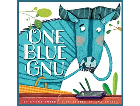 Livro One Blue Gnu de Danna Smith (Inglês)