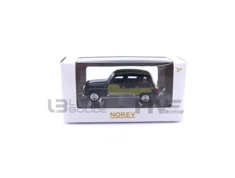 Carro Da Coleção Miniatura NOREV 1/64 Renault 4L Parisienne 1967 Verde 310939