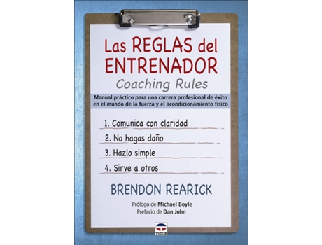 Livro Las Reglas Del Entrenador. Coaching Rules de Brendon Rearick (Español)