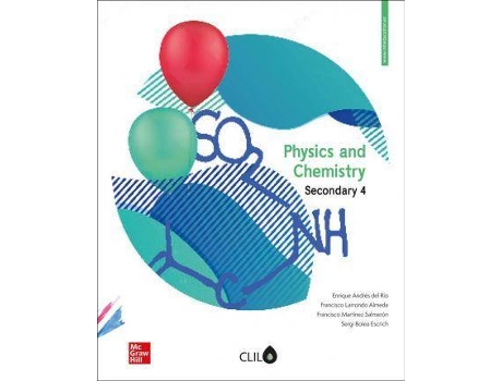 Livro Physics and chemistry, secondary 4 de Enrique ... [Et Al.] Andrés Del Río (Espanhol)