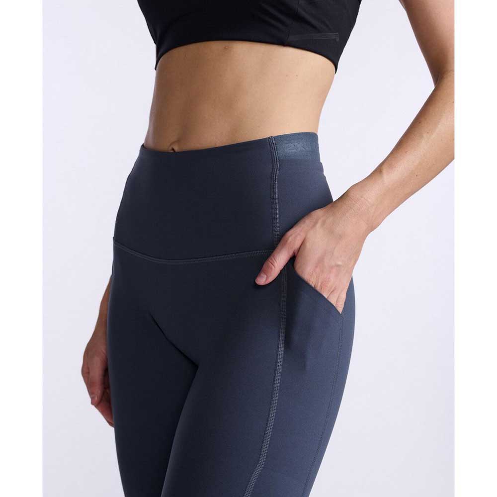 Calça 2Xu Leggings Form Stash Hi-Rise Comp 7/8 Preto S Mulher