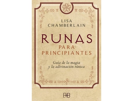 Livro Runas Para Principiantes de Lisa Chamberlain (Espanhol)