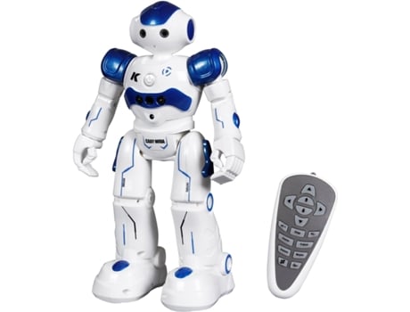 Brinquedo Robô Rc Robô de Controle Remoto com Detecção de Gestos para Crianças de 3 a 8 Anos Presente de Aniversário Azul CUICH