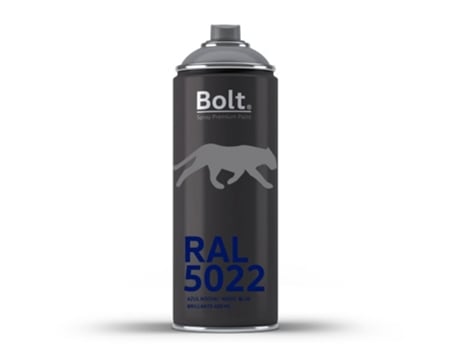 Spray Acrílico Brilhante Acrílico Ral 400 Ml (Ral 5022 Azul Noite)