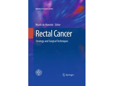 Livro Rectal Cancer de Nicolò de Manzini (Inglês)