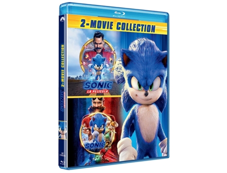 Figura de ação Sonic 2 do filme Sonic o Ouriço 2 - 2 Pack com