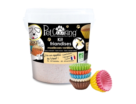 Kit Chewy Vanilla Petiscos para Cãos 400G Petcooking