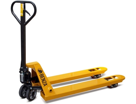 Benza Pallet Truck BZ251150 Garfo Longo, (Carga 2500 quilos, Altura dos Garfos 75 – 190 mm, Estrutura de Aço