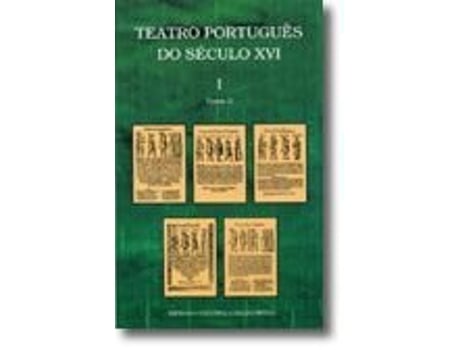 Livro Teatro Português Século XVI - I Tomo II de José Camões