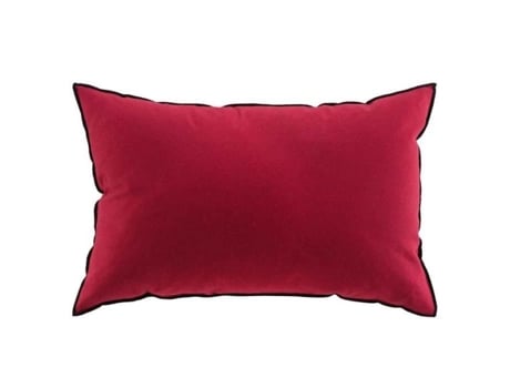 Almofada Decorativa Mistraline 40X60Cm Bordeaux Paris Vermelho Preço DOUCEUR D'INTERIEUR