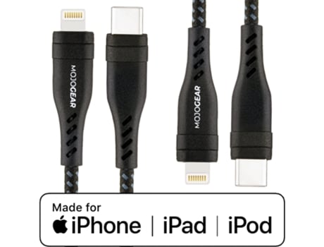 Cabo Lightning MOJOGEAR USB Extra Forte