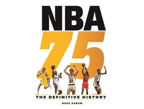 Livro nba 75 de dave zarum (inglês)