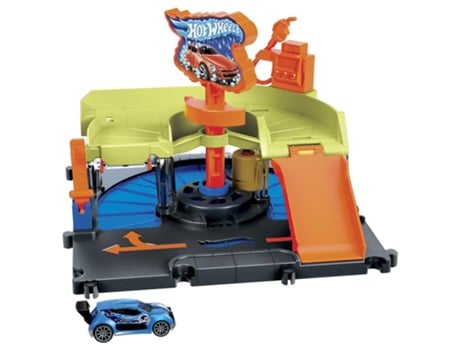 Pista Hot Wheels City Quartel dos Bombeiros Super Loop Mattel