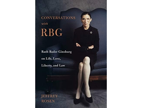 Livro Conversations with RBG de Jeffrey Rosen (Inglês - Capa Dura)