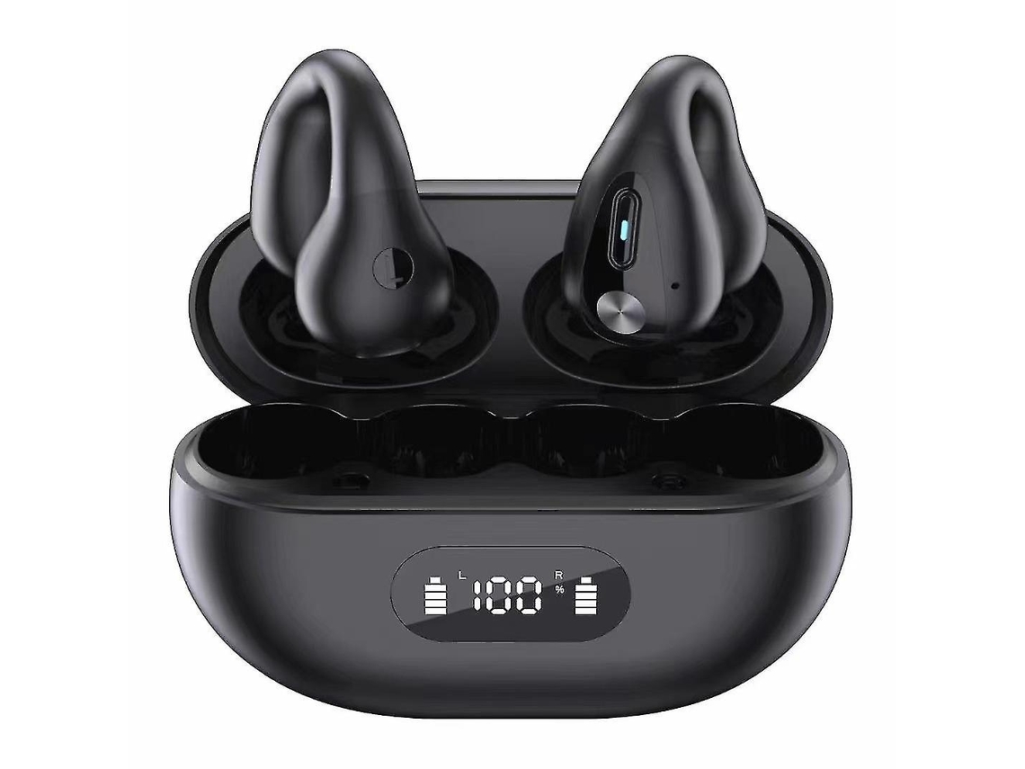 Auriculares Bluetooth True Wireless New Ear Clip Bone Conduction