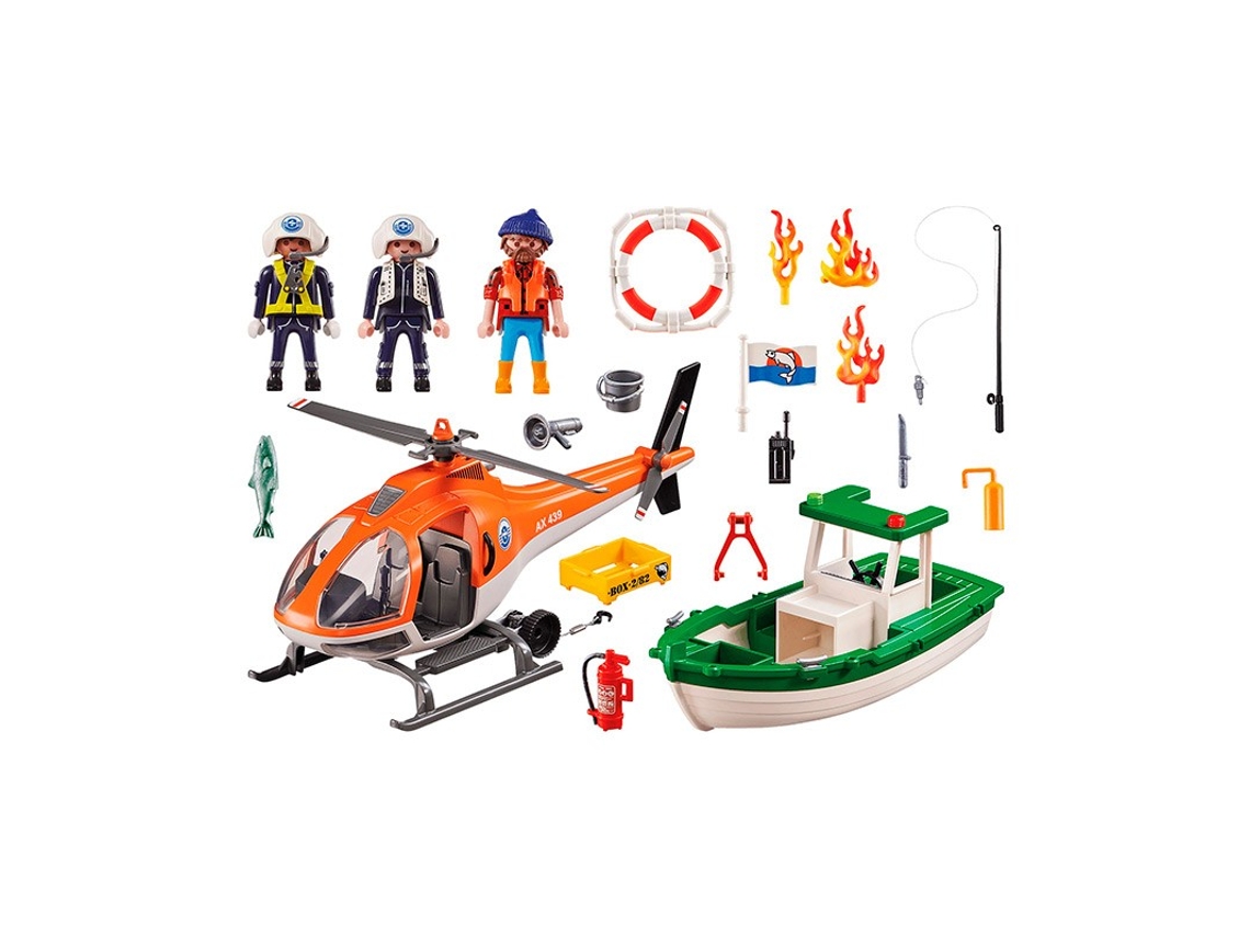 Barco de rescate discount playmobil