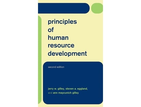 Livro Principles Of Human Resource Development Jerry W Gilley, Steven A. Eggland et al. (Inglês)