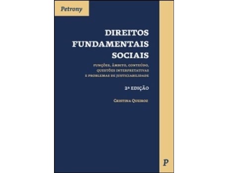 Livro Direitos Fundamentais Sociais de Cristina Queiroz .