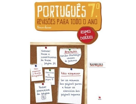 Livro Revisoes Para Todo O Ano Portugues 7ª Ano De Palmira Gomes Worten Pt