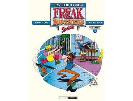 Livro Fabulosos Freak Brothers de Gilbert Shelton