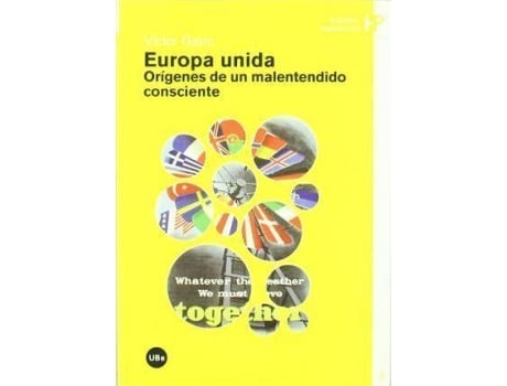 Livro Europa Unida : Origenes de Un Malentendido Consciente de Victor Gavin (Espanhol)