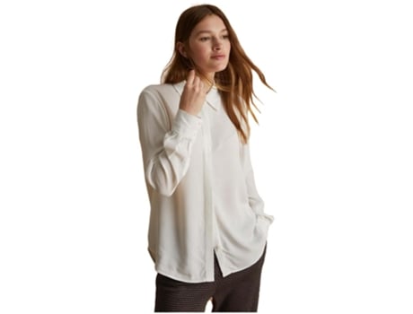 Camisa de Mulher YERSE Branco (M)