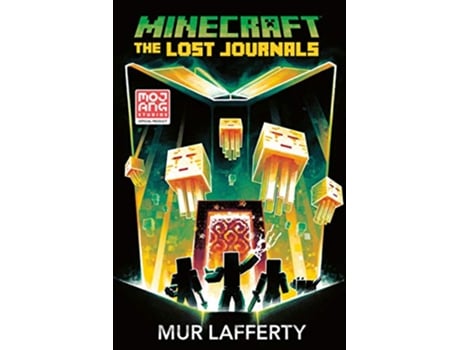 Livro Minecraft The Lost Journals de Mur Lafferty (Inglês)