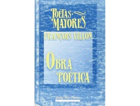 Livro Obra Poetica de Francois Villon (Espanhol)