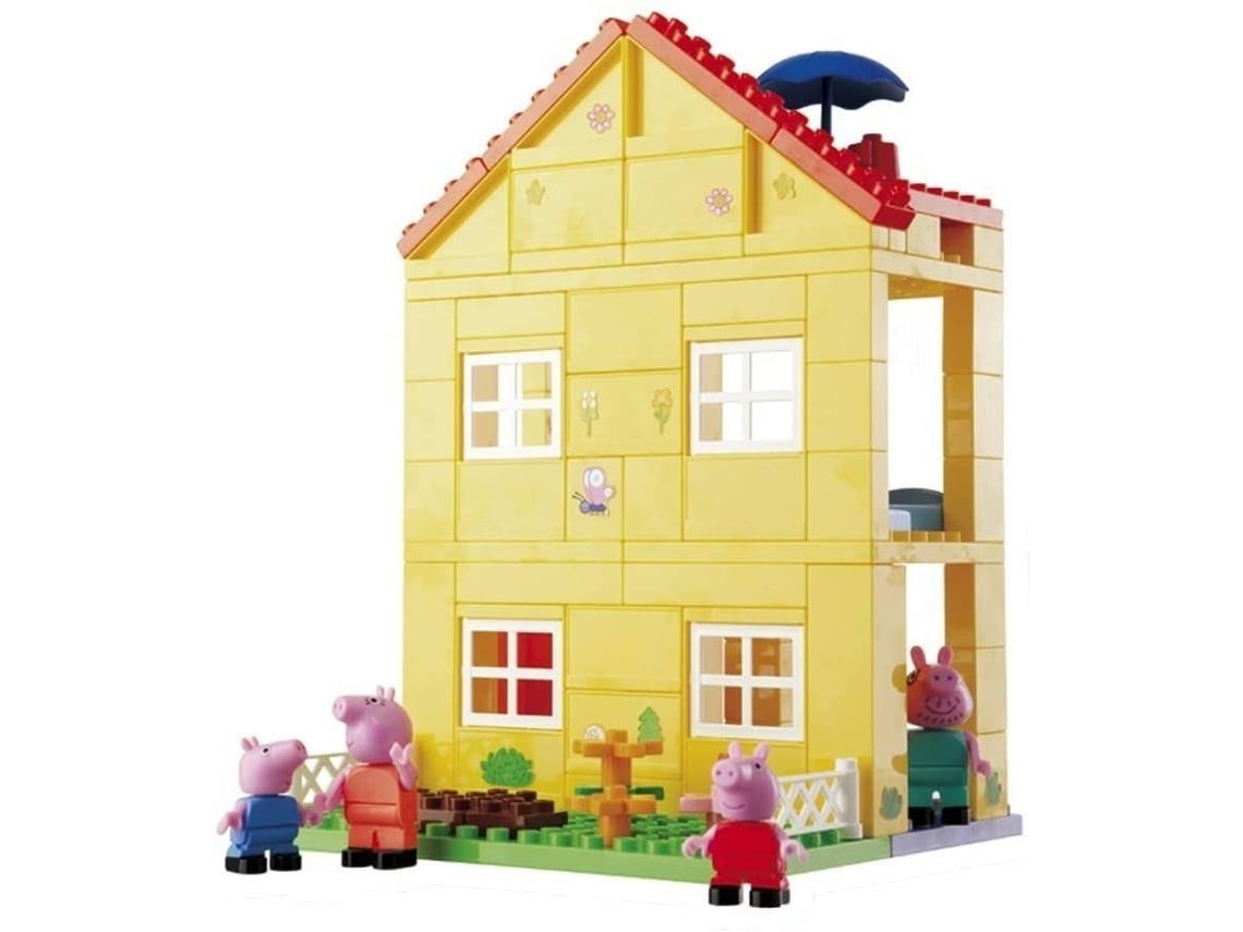 Lego Peppa Pig Construção da Casa Peppa Pig Pig's House Big Blocks