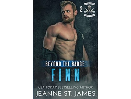 Livro Beyond the Badge Finn Blue Avengers MC de Jeanne St James (Inglês)