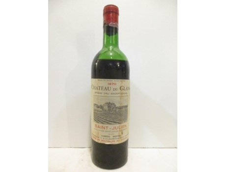 Vinho Tinto CHÂTEAU DU GLANA 1970 (75 cl - 1 unidade)