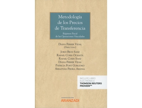 Livro Metodología De Los Precios De Transferencia (Dúo) de Diana Ferrer Vidal (Espanhol)